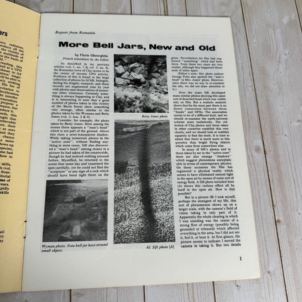 Canadian UFO Report Vol 3 No 7 Spring 1976 Flying Saucers Aerial Phenomena - Picture 4 of 5